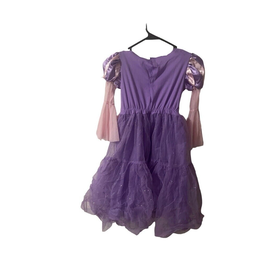 Disney Rapunzel Up Dress Purple Princess Halloween Costume Dress Up  5-6 Years - Picture 2 of 16